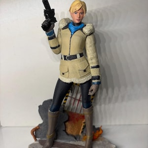 Resident Evil 6 Sherry Birkin Figure 3D printed Leon Kennedy