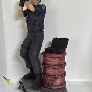 Figurine d'Albert Wesker, remake de Resident Evil 10, Leon Kennedy, imprimé en 3D