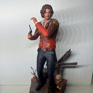 Resident Evil 4 remake Luis Serra Figure 3D printed Leon Kennedy