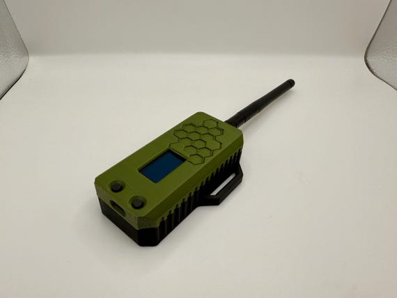 Assembled Meshtastic Radio with Case | Heltec V3 | 3D Printed Case