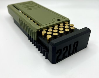3D Printed 22LR Ammo Box: Holds 100 Rounds