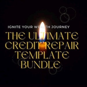 Ultimate Credit Repair Templates | Hard Inquiry Removal, Goodwill Letter, Debt Cease & Personal Information Update