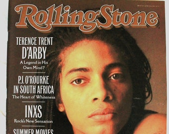 Terence Trent D'Arby - Vintage Rolling Stone Magazine - June 16, 1988, Issue 528