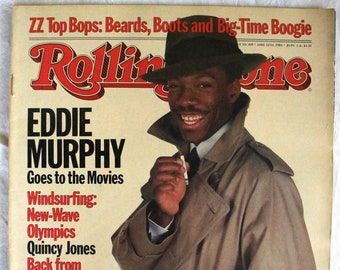 Eddie Murphy - Vintage Rolling Stone Magazine - April 12, 1984, Issue 419