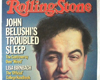 John Belushi - Vintage Rolling Stone Magazine - September 27, 1984, Issue 431