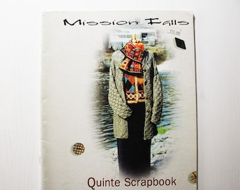 Mission Falls Quinte Scrapbook Mags Kandis Knitting Patterns 32 Page Booklet