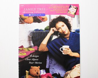 Family Tree Knitting Collection Berroco #263 Knitting Designs Booklet Barbara Delinsky