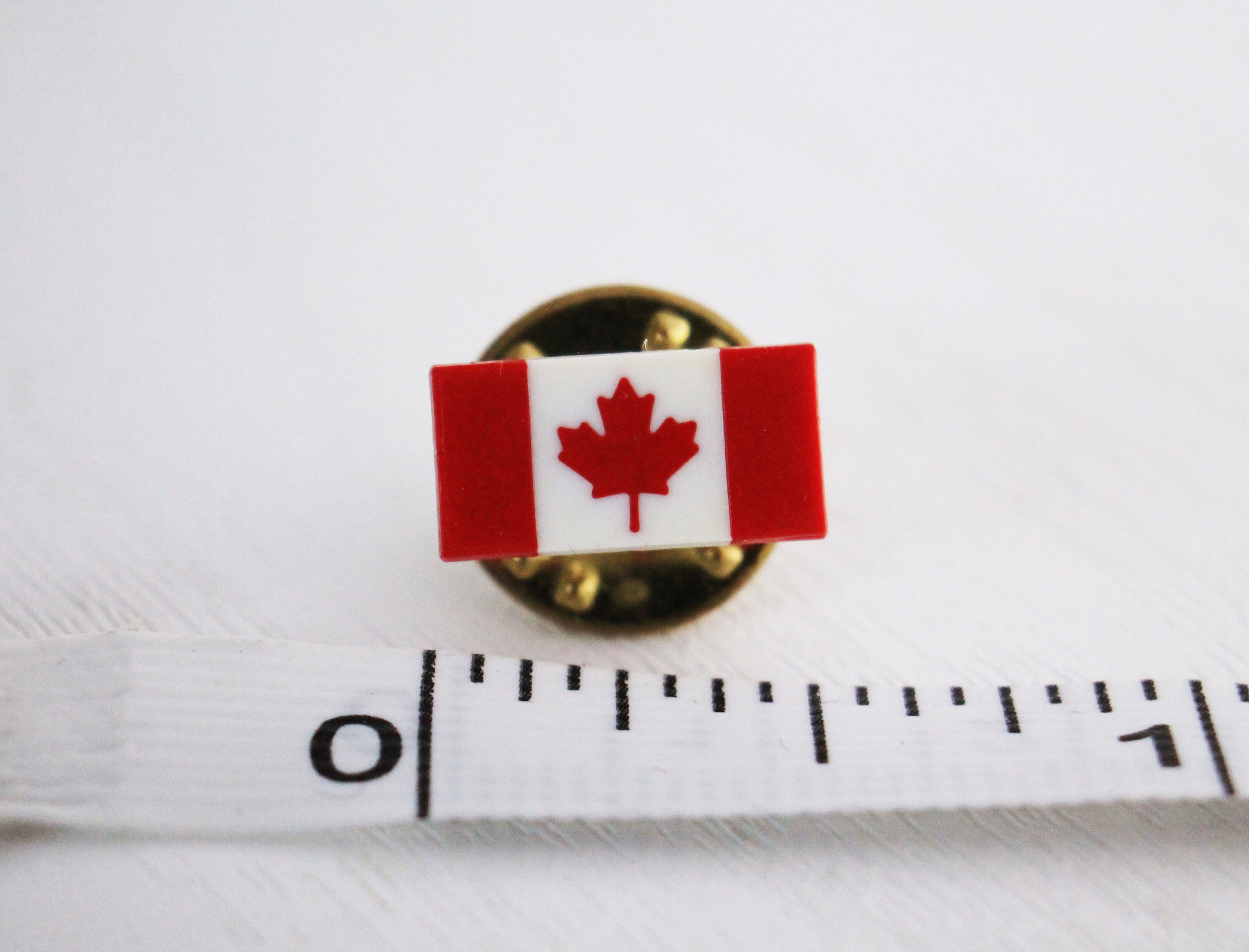 Canadian Flag Pin, Maple Leaf Canada Lapel Pin, Backpack Pin, Jacket ...