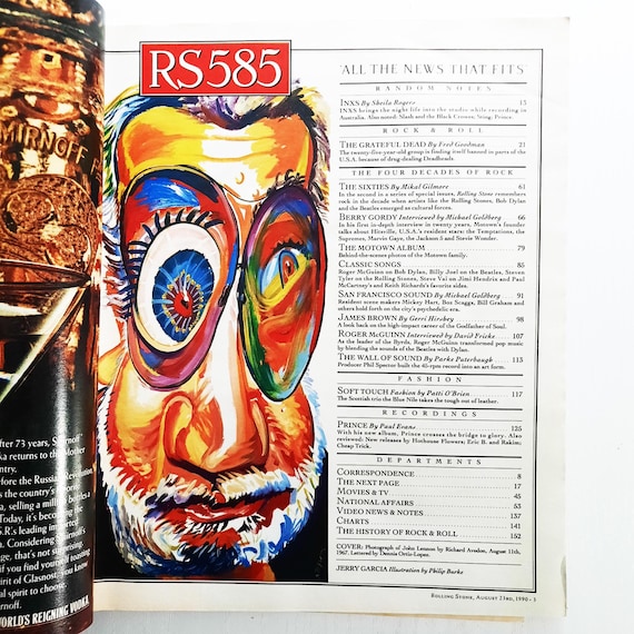 Vintage Rolling Stone Magazine - A Special Issue: the Sixties