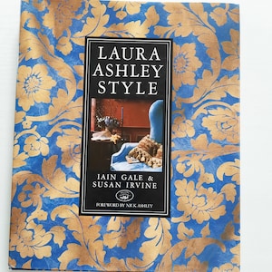 Laura Ashley Style Hardcover Book First Edition Cottagecore Grandmillennial 1987