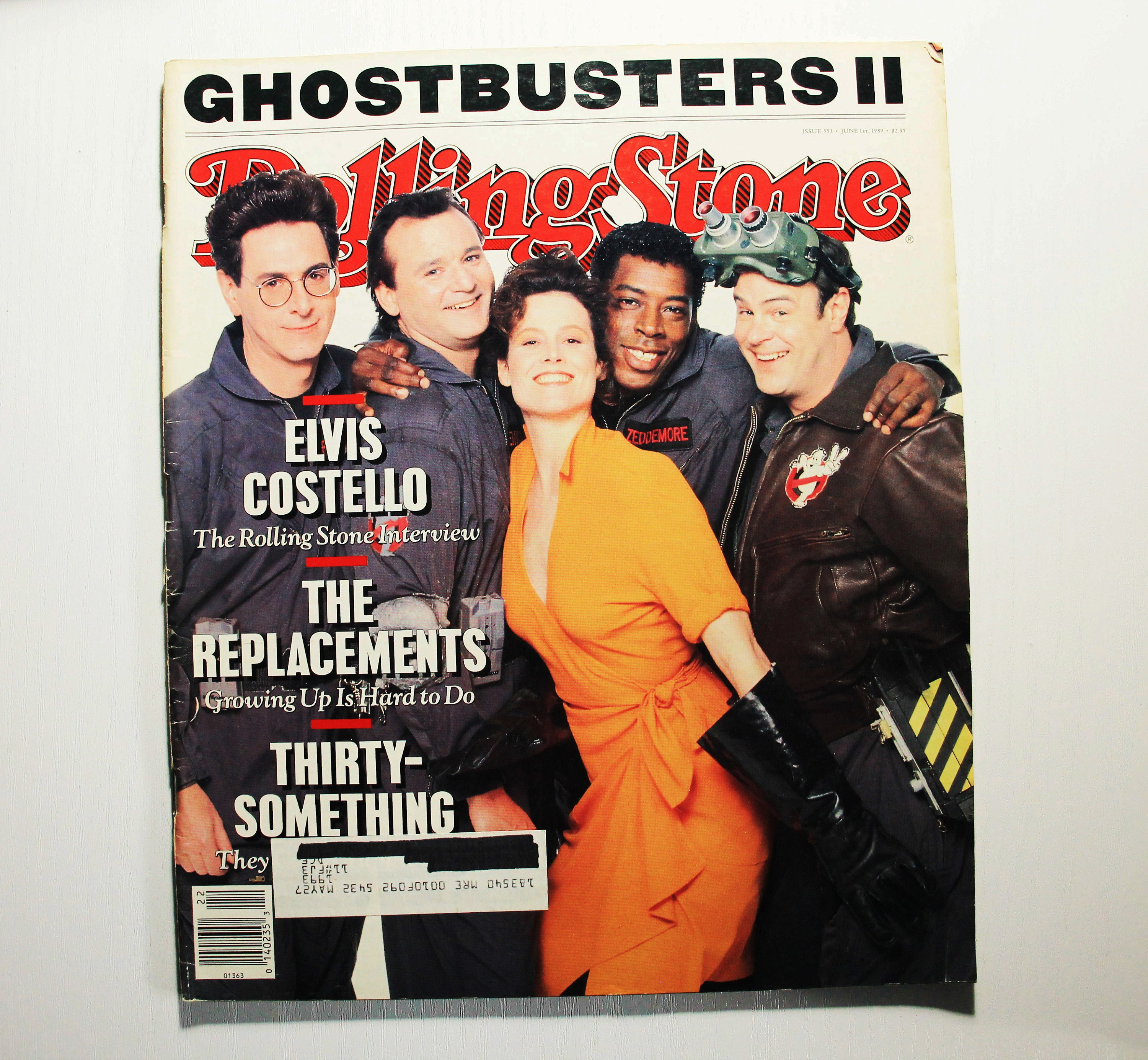 Ghostbusters II - Elvis Costello Interview - Vintage Rolling