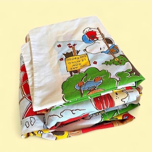Vintage 70s Peanuts Sheets - Etsy