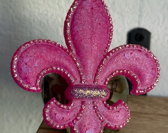 Fleur De Lis 3D Freshie Car Air Freshener (Froot Loops)