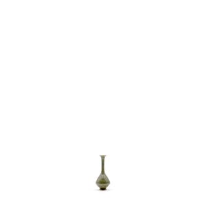 Mini Long Necked Vase (Stone Gray/Jade) by John Andersson