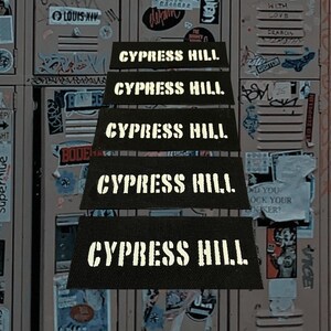 Cypress Hill Patch / Raw Edge / Sew On