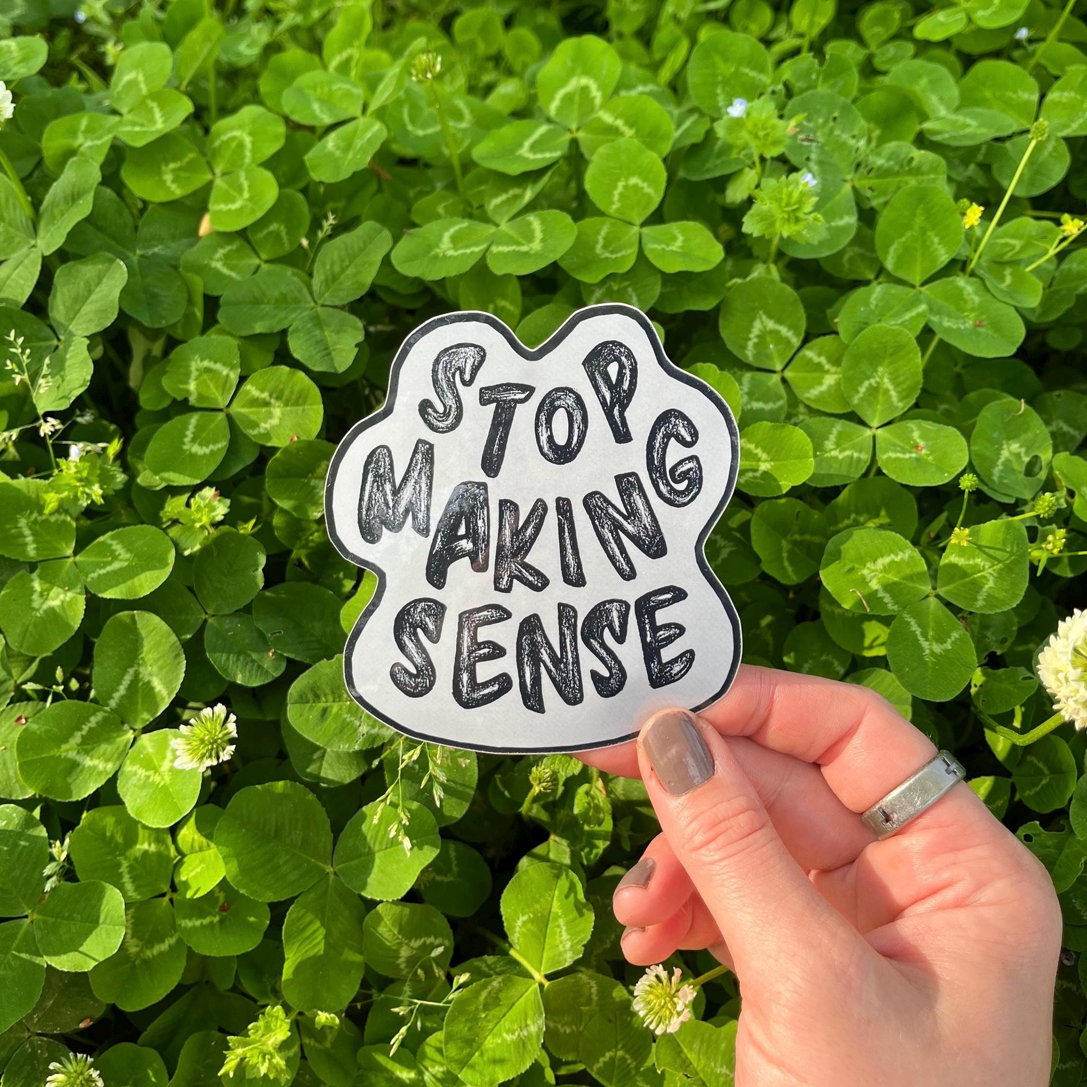 Stop Making Sense Vinyl Sticker - Etsy