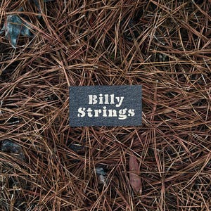Billy Strings Denim Patch / Raw Edge / Sew On