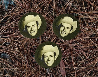 Hank Sr Patch / Raw Edge / Sew On