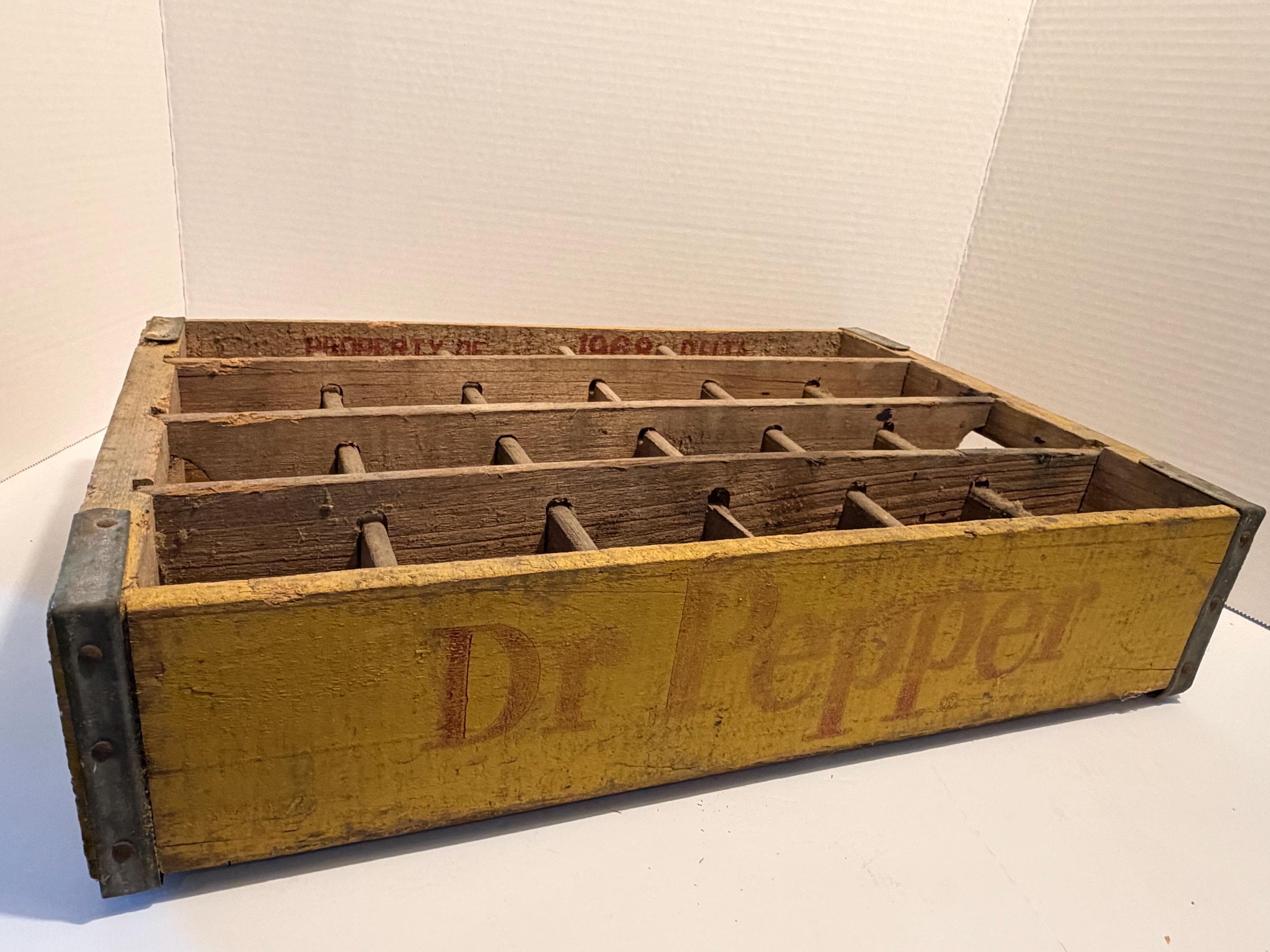Dr Pepper Wooden Crates - Etsy