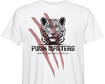 JTxPM, **PRE-ORDER**, Leopard, 100 Percent Cotton T-shirt, white, unisex