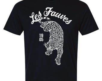 Les Fauves, 100 Percent Cotton T-shirt, black, unisex