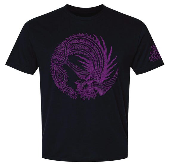 JTxPM 2, Peacock, 100 Percent Cotton T-shirt, black, unisex