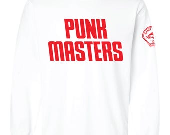 JTxPM 3, Tower Punk, Long Sleeve, 100 Percent Cotton T-shirt, white, unisex