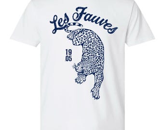 Les Fauves, 100 Percent Cotton T-shirt, white, unisex