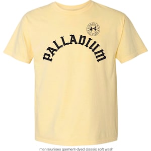 JTxPM 2, **PRE-ORDER**, Palladium-Yellow, 100 Percent Cotton T-shirt, yellow, unisex