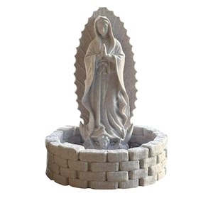 Virgin Mary Rosary Holder, Church Decor, Virgencita Altar Tray, Lady Guadalupe Stand, Catholic, Prayer Table, Home Decor, Spiritual Gift bild 10