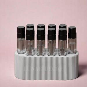 Perfume Sample Organizer, Bathroom, Vanity, Makeup, Skincare Storage, Desk, Counter, Perfect Gift for Her, Scentbird Fragrance Test Display