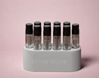 Perfume Sample Organizer, Bathroom, Vanity, Makeup, Skincare Storage, Desk, Counter, Perfect Gift for Her, Scentbird Fragrance Test Display
