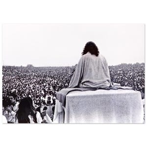WOODSTOCK Vintage Poster - Gallery Art Panel