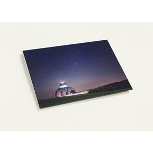 Starry Night LOTUS - Pacote com 10 cartões comemorativos com envelopes (EUA e Canadá)