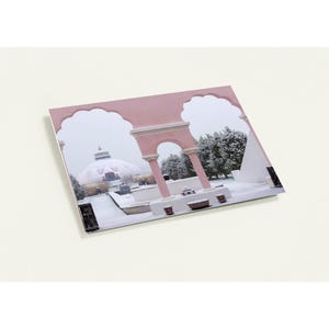 LOTUS All Faiths Archway in Snow - pakket met 10 wenskaarten met enveloppen (VS en CA)