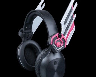 Anime Bunny Ear Headset Charms, Cosplay Gaming Accessories