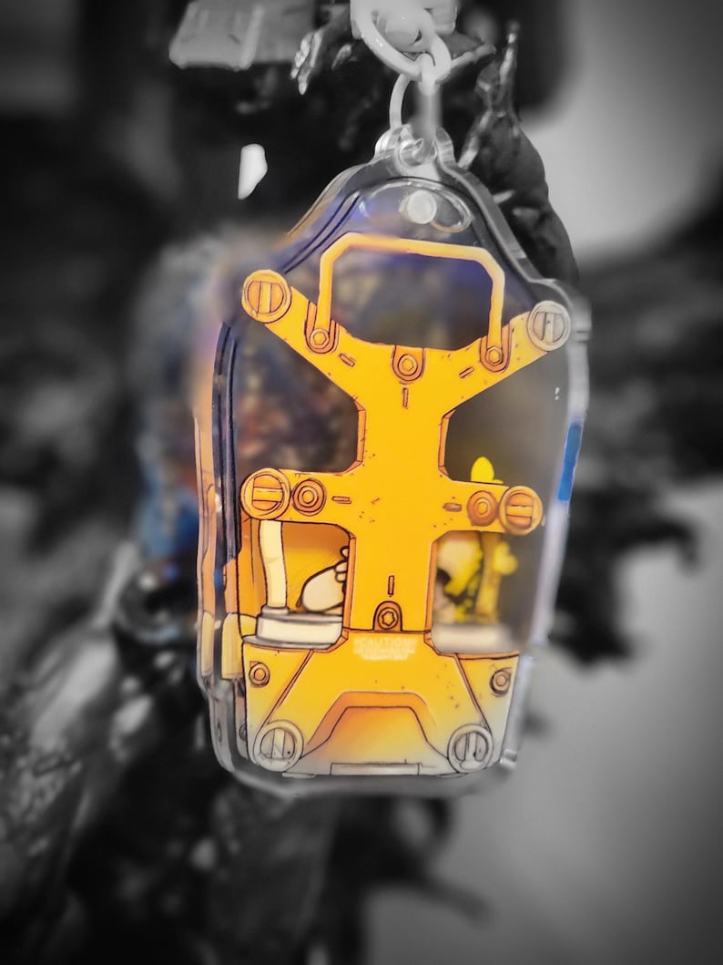 Death Stranding BB Pod Liquid Keychain [pre-order] - Etsy