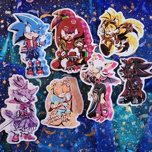 Adesivi di Sonic alla moda
