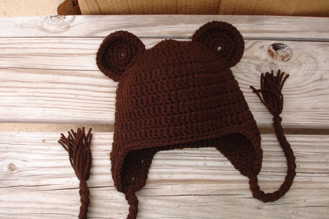 Baby Bear Hat. Brown Bear Har. Bear Hat. Photo Prop Hat. Etsy