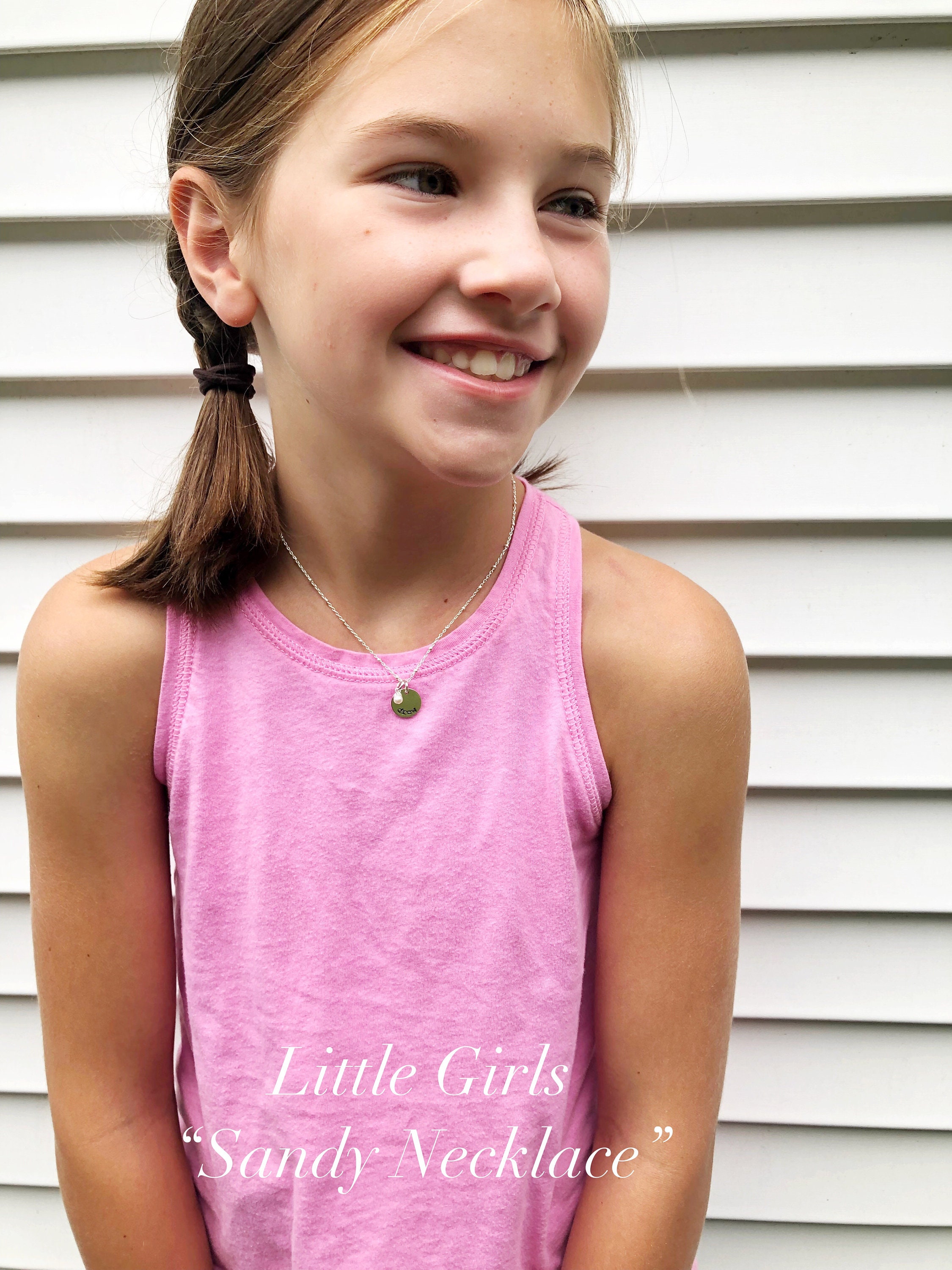 Little Girls Jewelry Little Girl Necklace Little Girls | Etsy