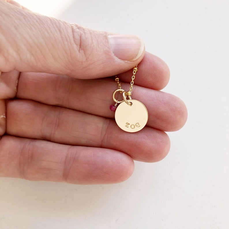 Girls Gold Name Necklace Young Girls Jewelry in Gold Tween Jewelry Sarah Cornwell Jewelry