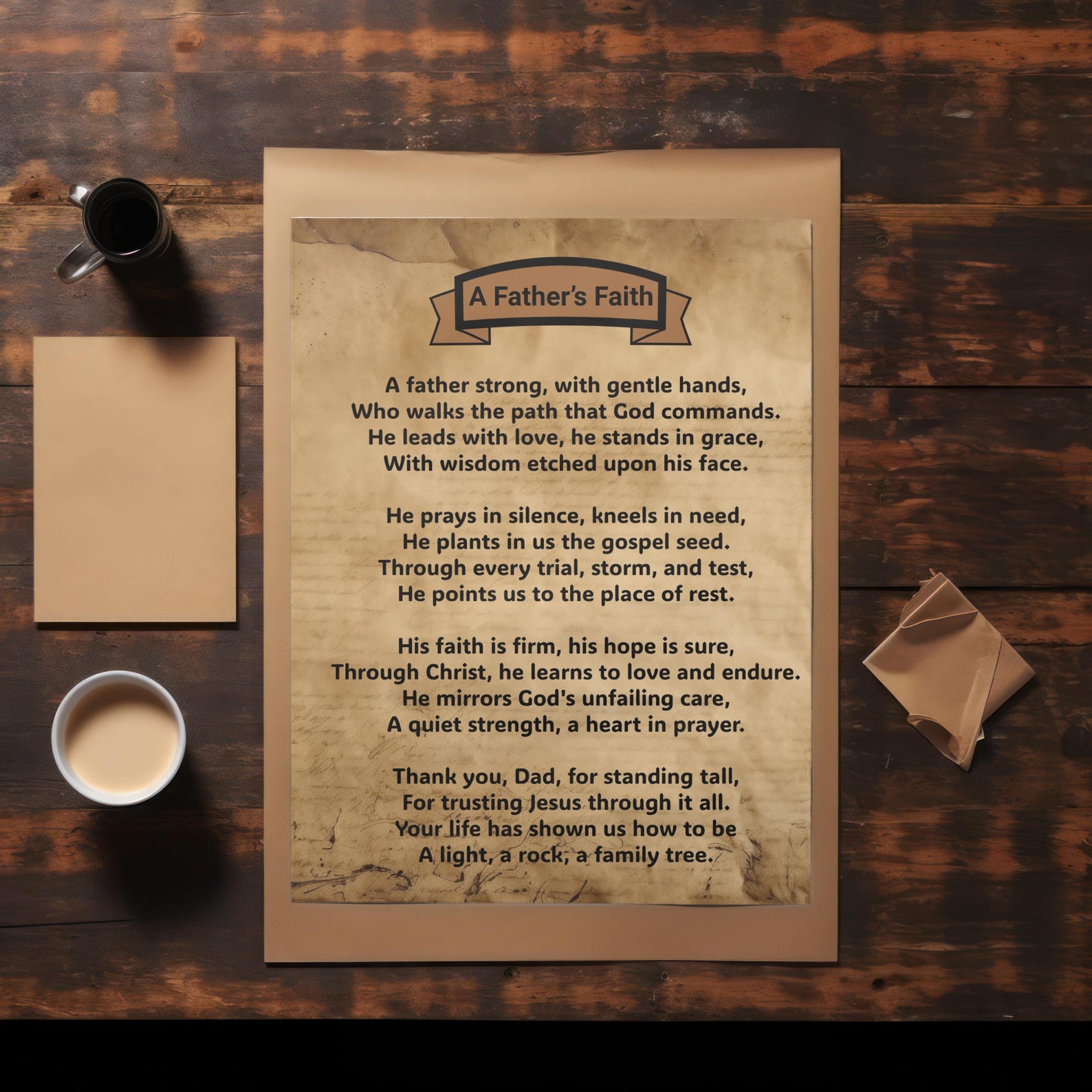 Christian Fathers Day Poems