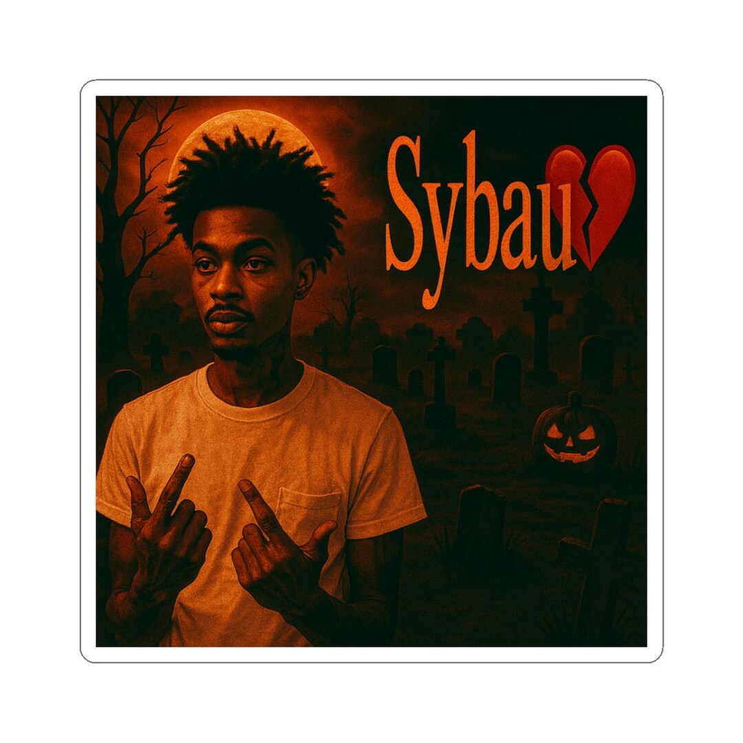 Sybu Stickers SYBAU Halloween Themed Meme Sticker | Funny Tiktok Laptop Stickers ...