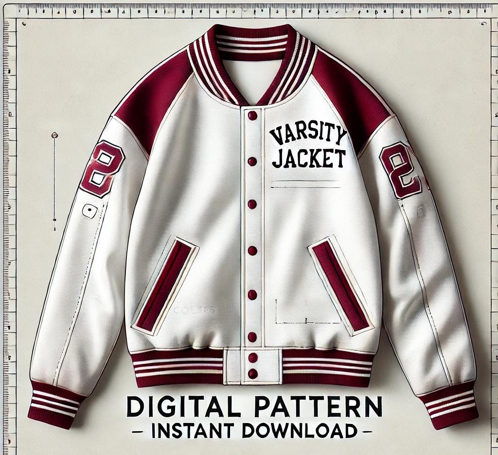 【Size：XL】everyone j.30000 varsity jacket Varsity Jackets - Etsy