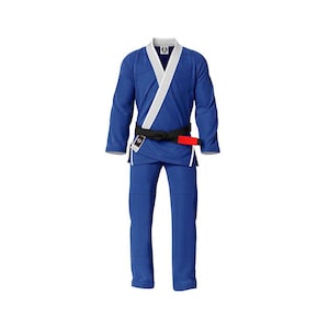 Premium Jiu-Jitsu & Taekwondo Gi - Lightweight BJJ Kimono with Black Belt | Durable Martial Arts Uniform