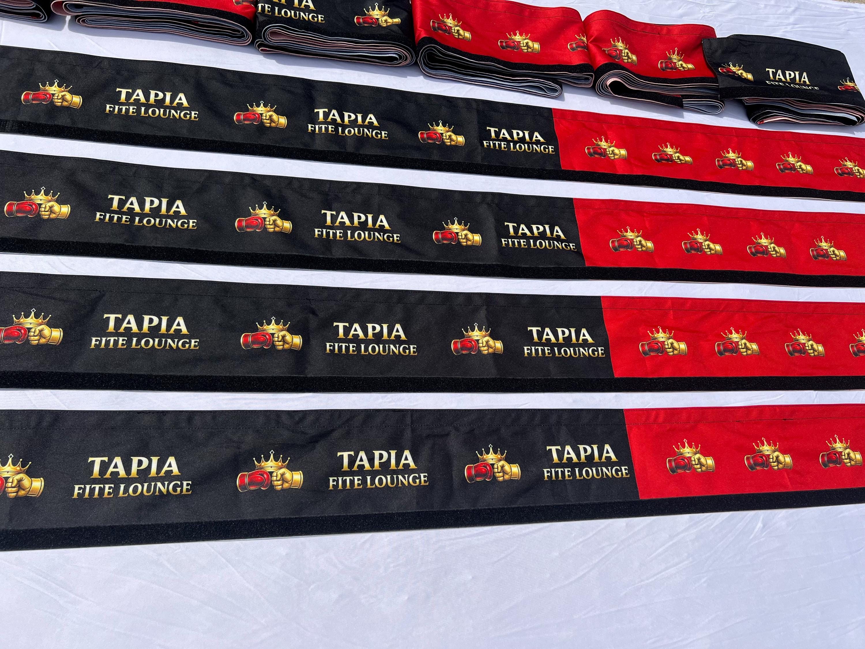 Title Boxing Ropes Custom Custom Boxing Ring Rope Covers | Wrestling & MMA | Logo Branding | Gym ...
