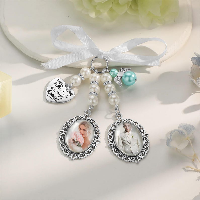 Personalized Bridal Bouquet Charm custom Flower Bouquet Photo Charm personalized-bridal-bouquet-charm-custom-flower-bouquet-photo-charm