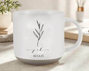 Custom Mr & Mrs Coffee Mugs,Engagement Pottery Mug, Bridal Shower Gift,Personalized Mug for Bride,New Wedding Christmas Gift For Bride Groom