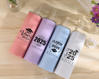 Graduation Class of 2025 Tumbler, Seniors 2025 Tumbler, Graduate Gift, Graduation Tumbler, Personalized Graduation Gift, College Graduation