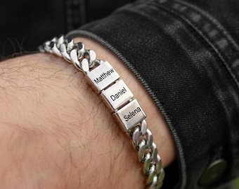 ヴィンテージ925スターリングシルバーブレスレット。長さ：17.8cm / 7